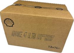 SHELL ADVANCE 4T ULTRA 15W/50 CARTONE 12X1