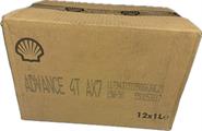 SHELL ADVANCE 4T AX7 15W/50 CARTONE 12X1 LITRO