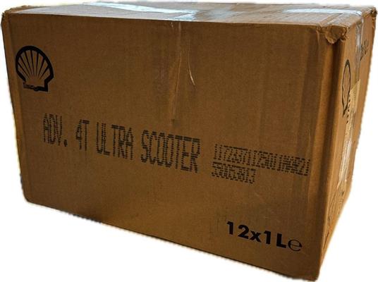 SHELL ADVANCE 4T ULTRA SCOOTER CARTONE 12X1 LITRO