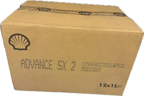 SHELL ADVANCE SX2 CARTONE 12X1 LITRO