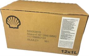 SHELL ADVANCE 4T AX7 10W/40 CARTONE12X1 LITRO