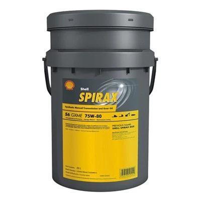 SHELL SPIRAX S6 GXME 75W/80 SECCHIO 20 LITRI