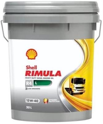 SHELL RIMULA R4 L 15W/40 SECCHIO 20 LITRI