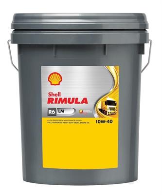 SHELL RIMULA R6 LM 10W/40 SECCHIO 20 LITRI