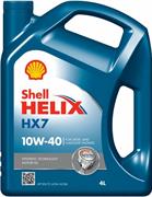 SHELL HELIX HX7 10W/40 BARATTOLO 4 LITRI