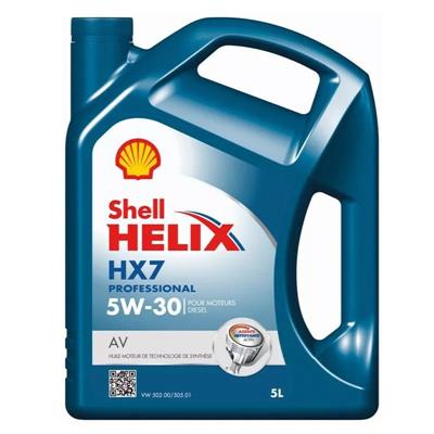 SHELL HELIX HX7 PROF. AV 5W/30 BARATTOLO 5 LT (VW 505.01)