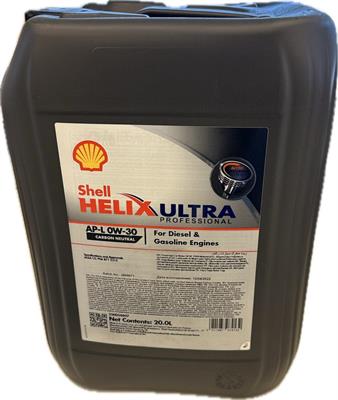 SHELL HELIX ULTRA PRO. AP-L 0W/30 SECCHIO JC 20 LT