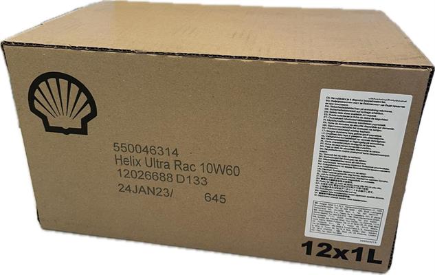 SHELL HELIX ULTRA RACING 10W/60 CARTONE 12X1