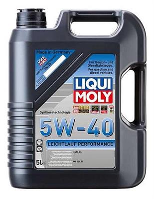 LIQUI MOLY LEICHTLAUF PERFORMANCE 5W/40 5 LT