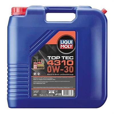 LIQUI MOLY TOP TEC 4310 0W/30 20 LT