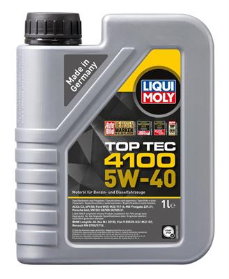 LIQUI MOLY TOP TEC 4100 5W/40 1LT