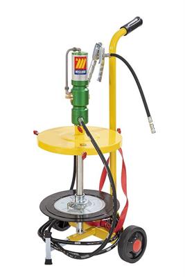 COMPLETO GRASSO CARRELLATO PER SECCHI DA 16-30 KG CON MEMBRANA