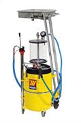 ASPIRATORE-RECUPERATORE PNEUMATICO x OLIO ESAUSTO A PANTOGRAFO 65 lt