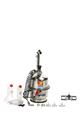 SPURGOFRENI-FRIZIONI A 3 CAMERE IN ACCIAIO INOX DA 6 lt
