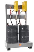 INSTALLAZIONE COMPLETA A 2 POSTAZIONI X FUSTI 180/220 LT