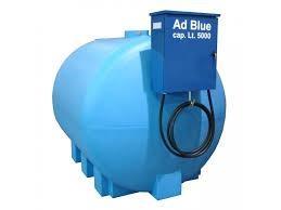 SERBATOIO PER ADBLUE 5.000 LT CON POMPA E CONTALITRI