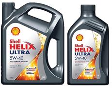 KIT SHELL HELIX ULTRA 5W/40 4+1 LITRI