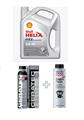 KIT SHELL HX8 5W/40 4 LT + CERATEC + ENGINE FLUSH