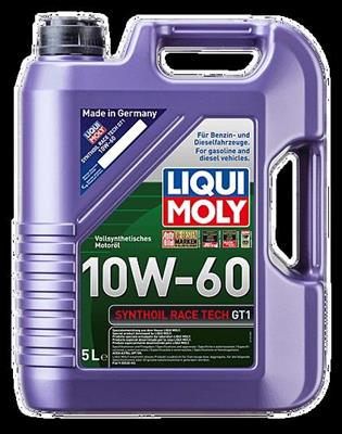 LIQUI MOLY SYNTHOIL RACE TECH GT1 10W/60 BARATTOLO 5LT