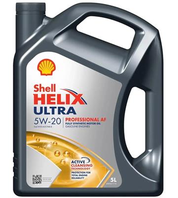 SHELL HELIX ULTRA PROF. AF 5W/20 CARTONE 3x5 LT