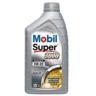 MOBIL SUPER 3000 FORMULA P 0W-20 CARTONE 12X1 L