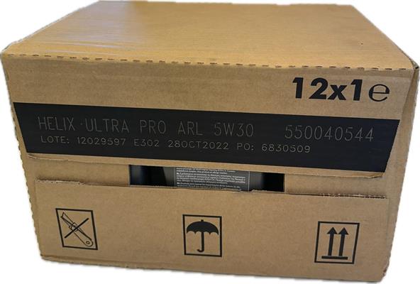 SHELL HELIX EXTRA PRO. AR-L 5W/30 CARTONE 12X1 LT